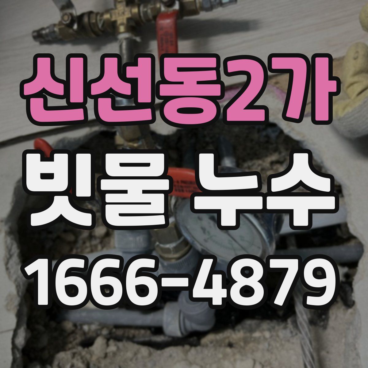 신선동2가 빗물 누수