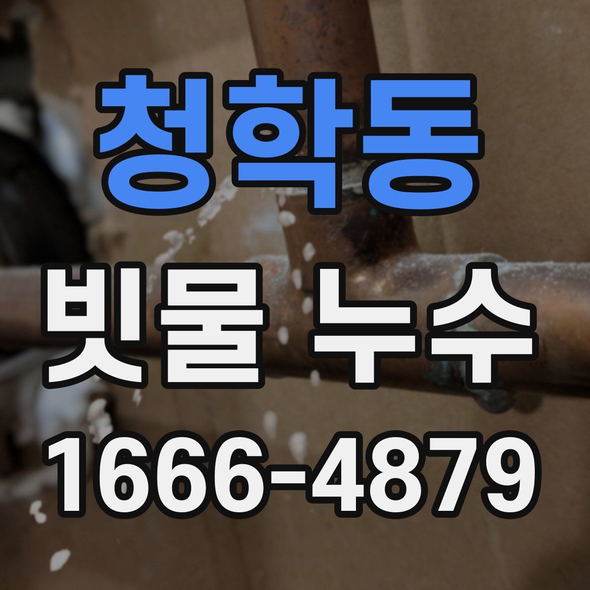 청학동 빗물 누수