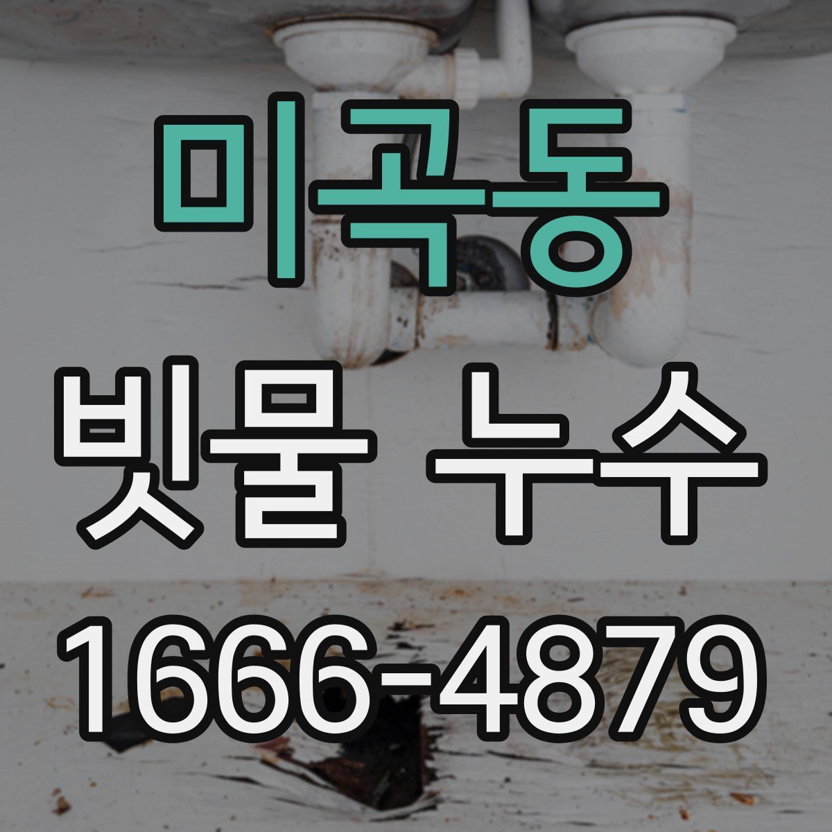 미곡동 빗물 누수