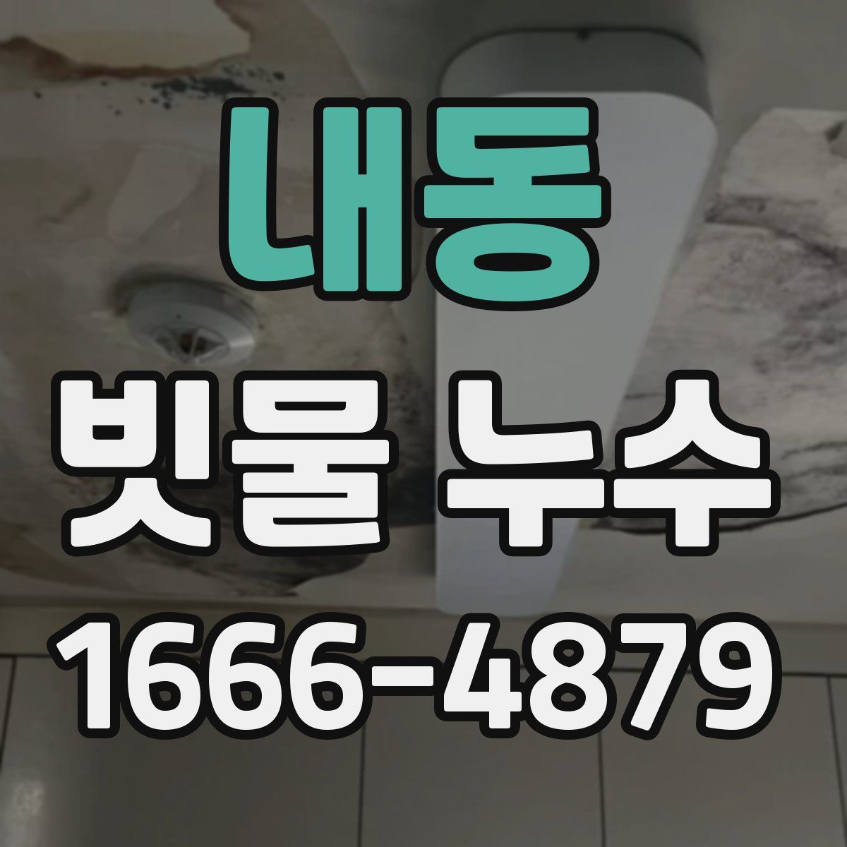 내동 빗물 누수