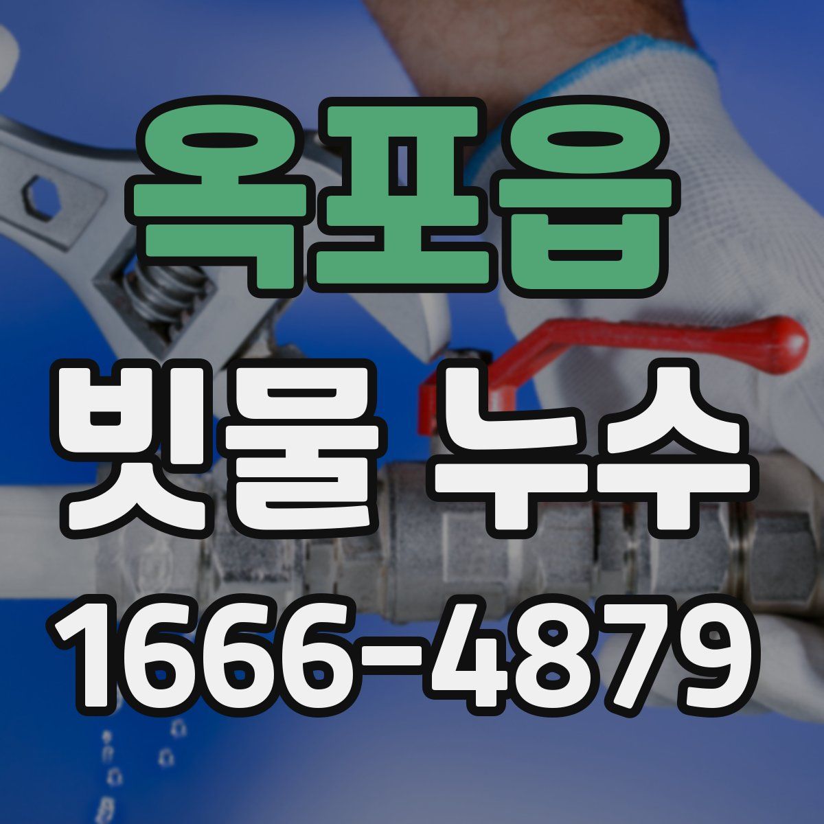 옥포읍 빗물 누수