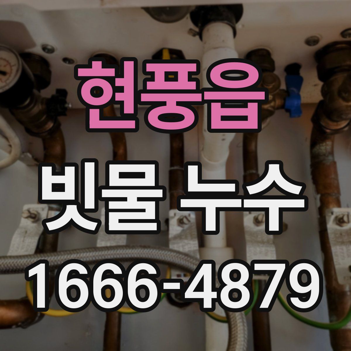 현풍읍 빗물 누수
