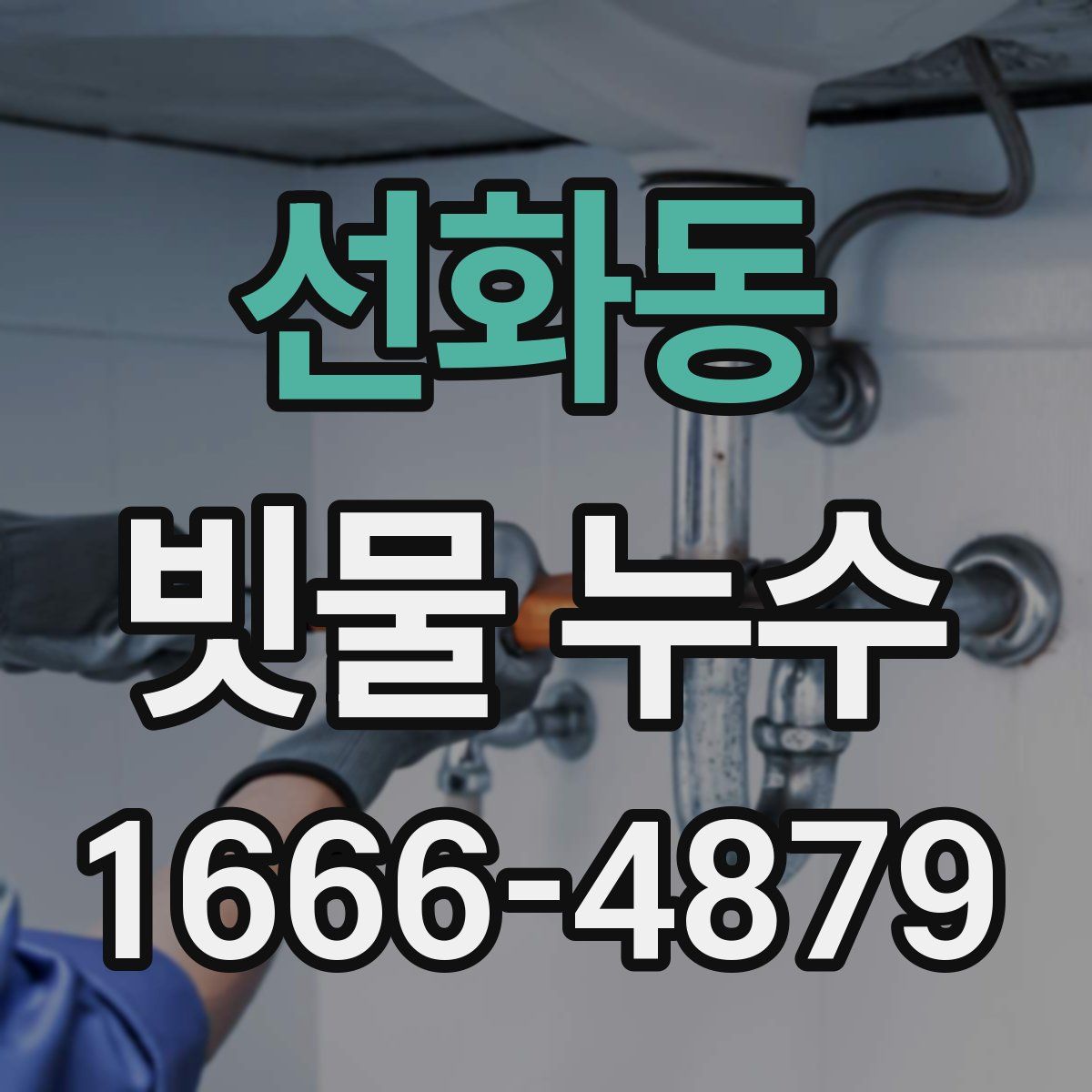 선화동 빗물 누수