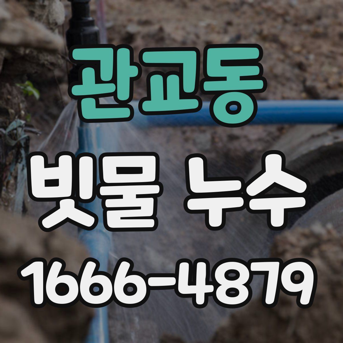관교동 빗물 누수