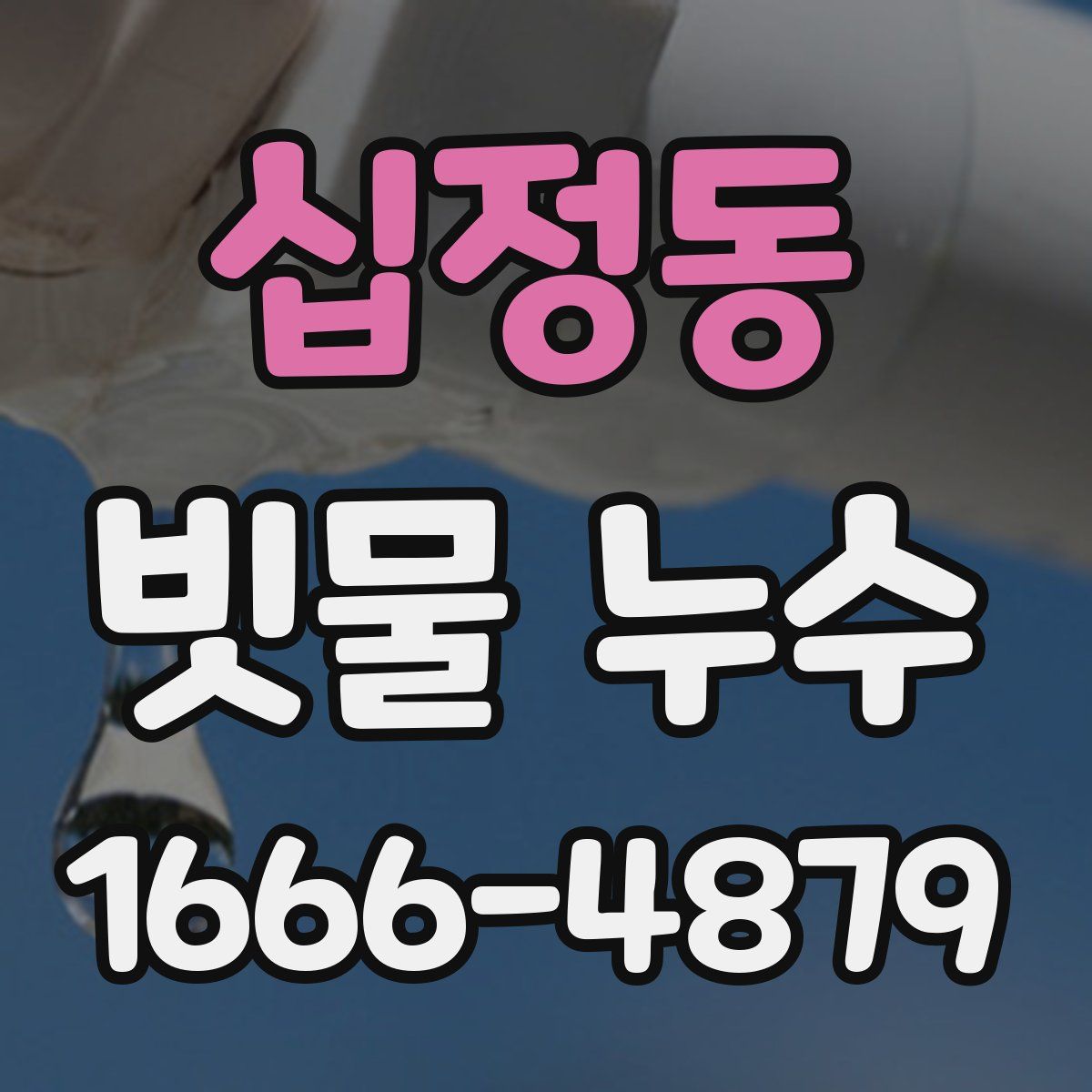 십정동 빗물 누수
