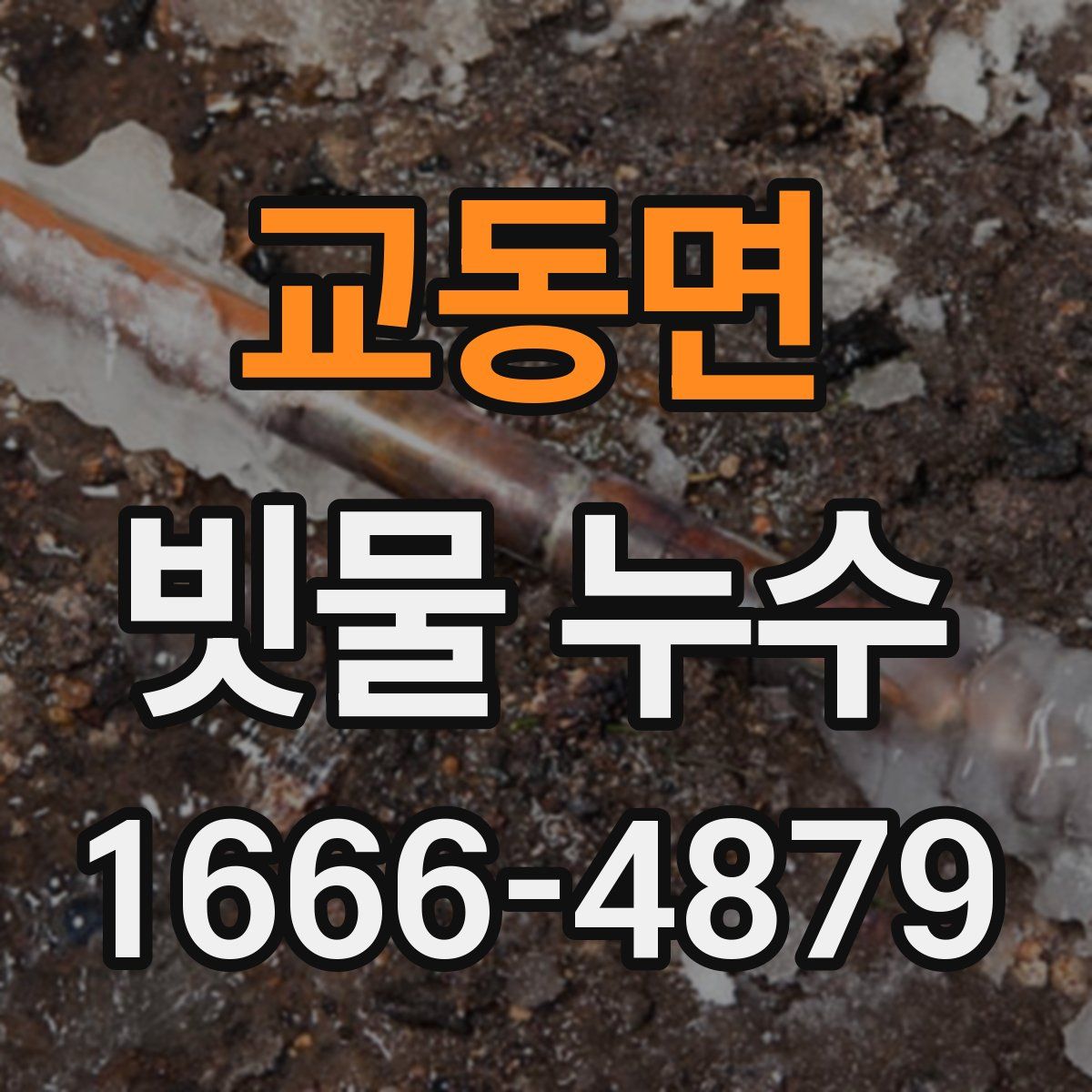 교동면 빗물 누수