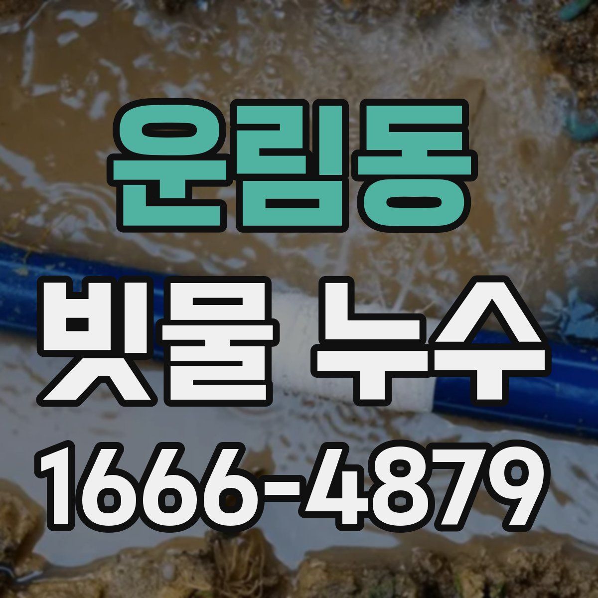 운림동 빗물 누수