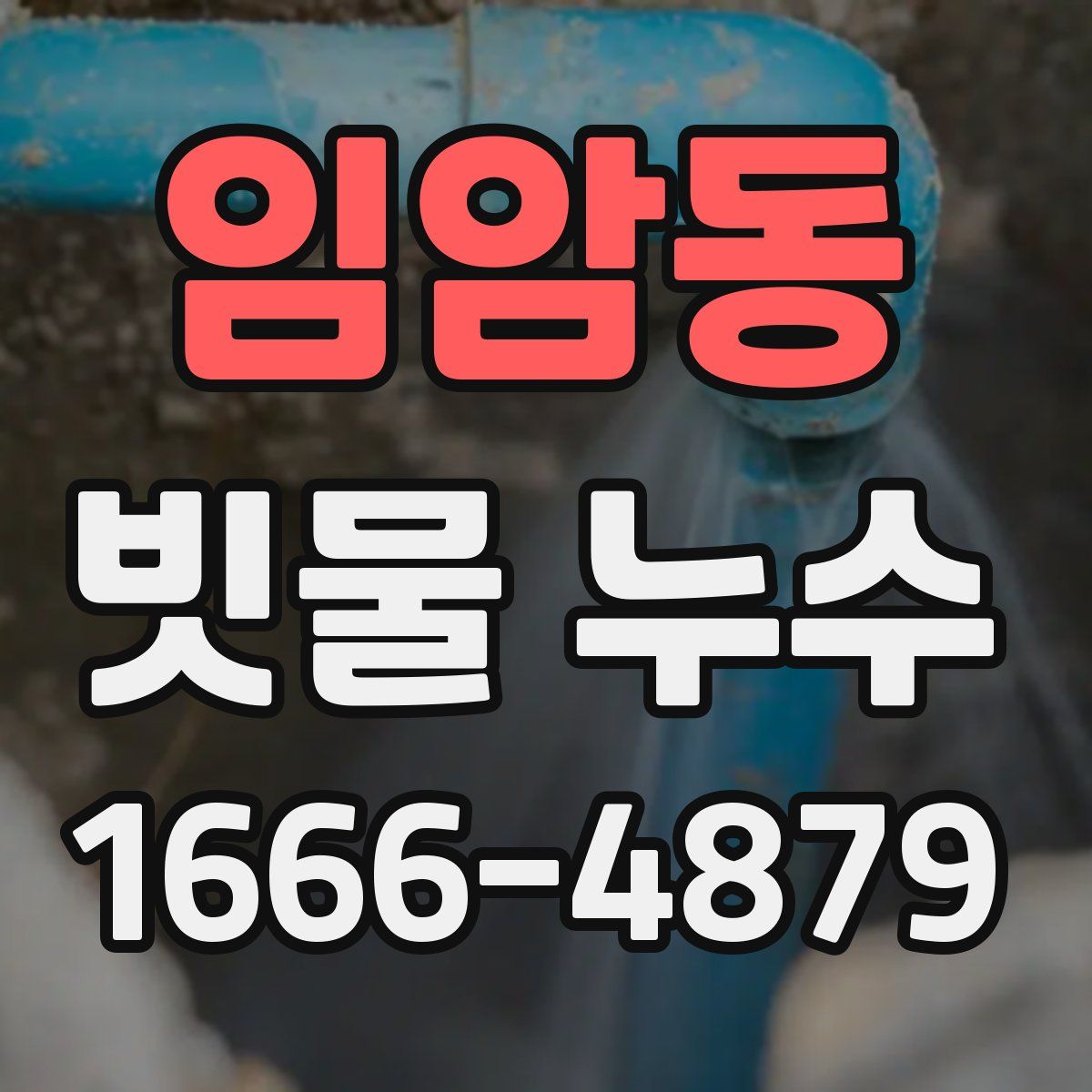 임암동 빗물 누수