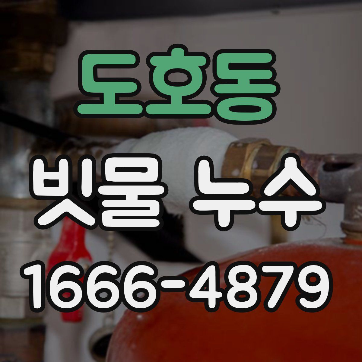 도호동 빗물 누수