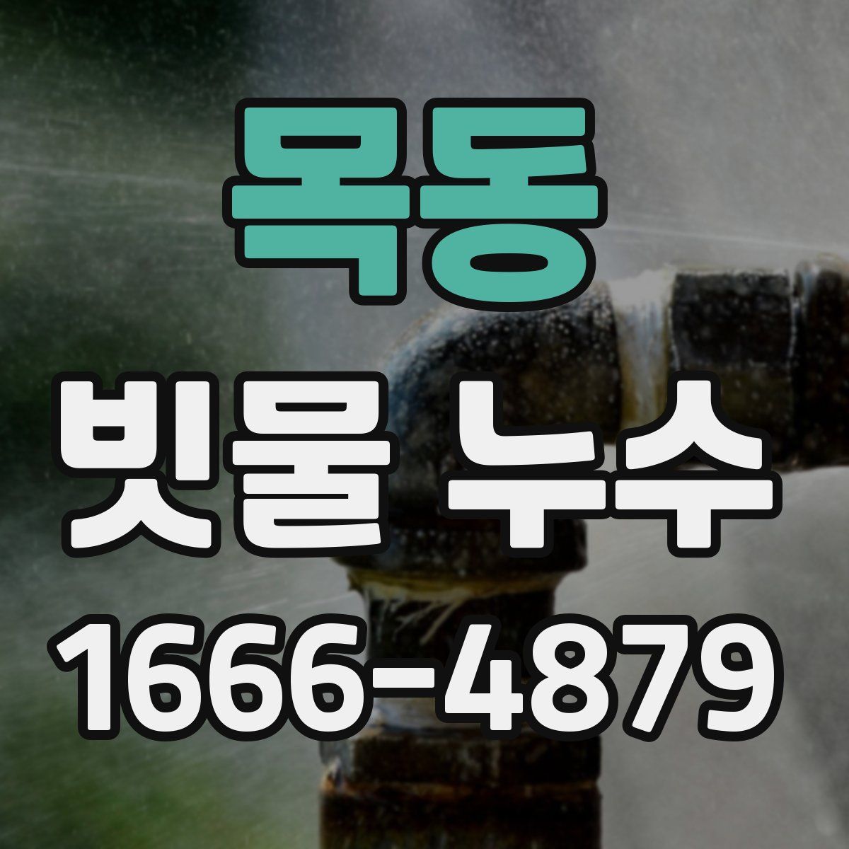 목동 빗물 누수