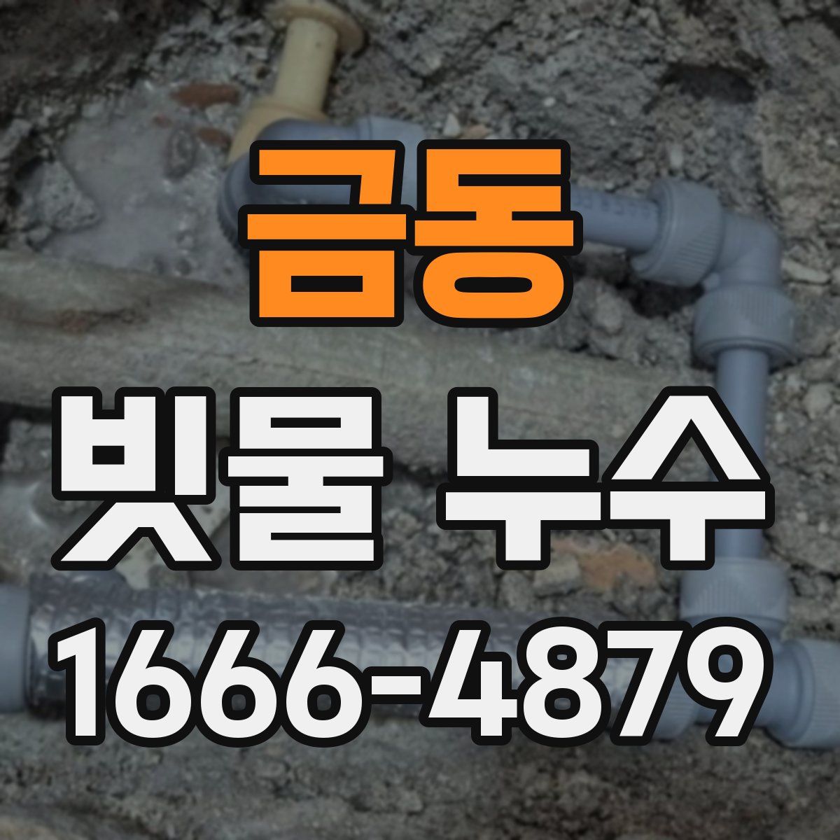금동 빗물 누수