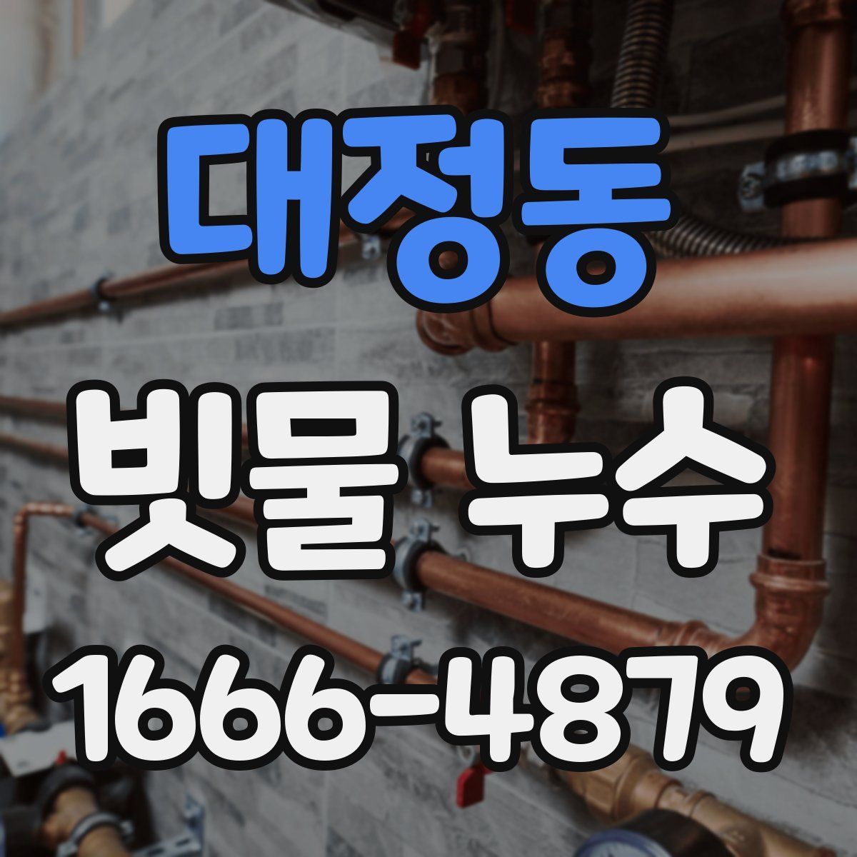 대정동 빗물 누수
