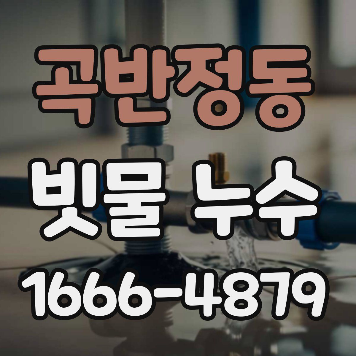 곡반정동 빗물 누수