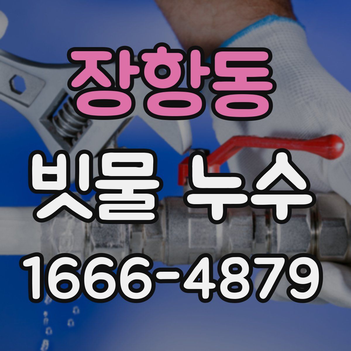 장항동 빗물 누수