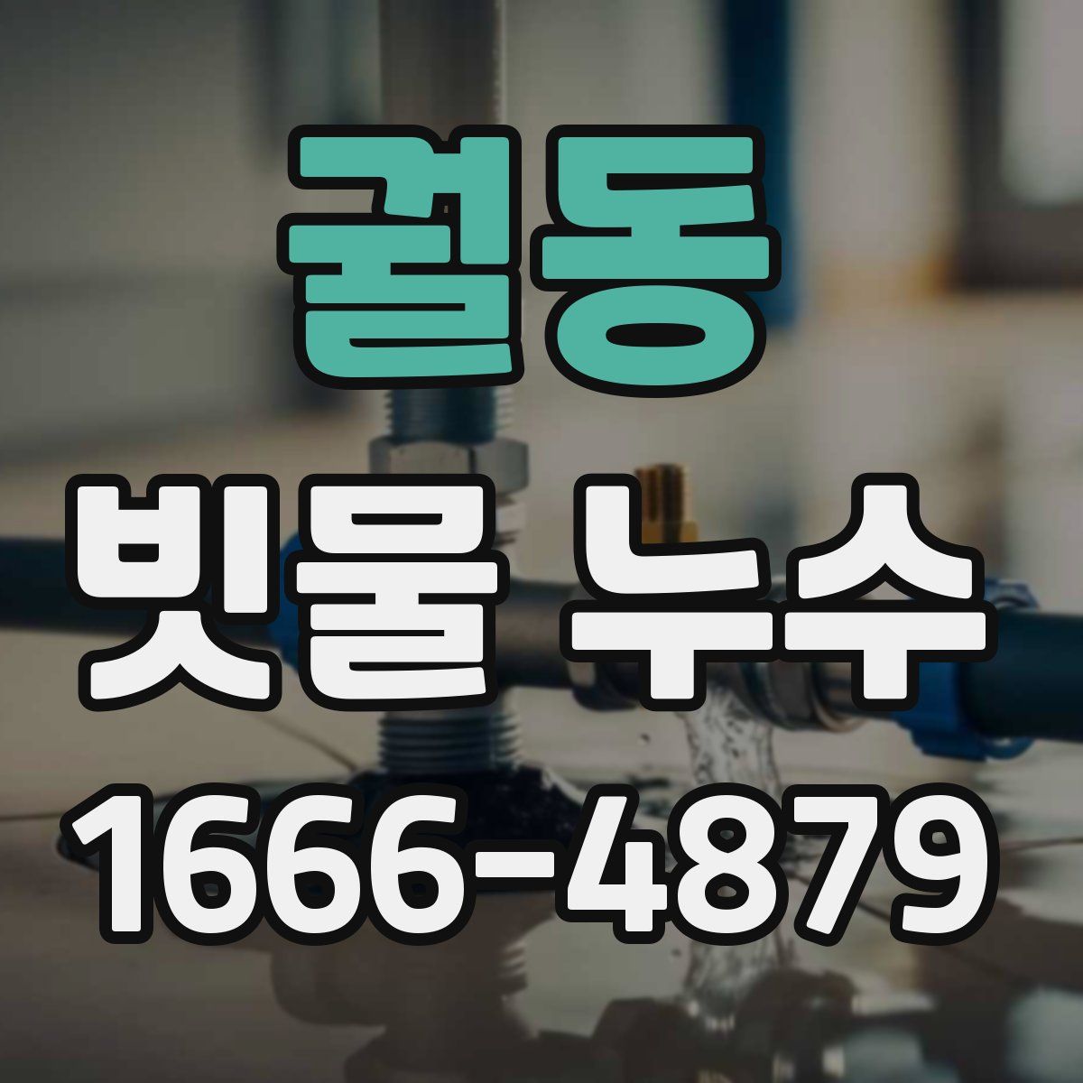 궐동 빗물 누수