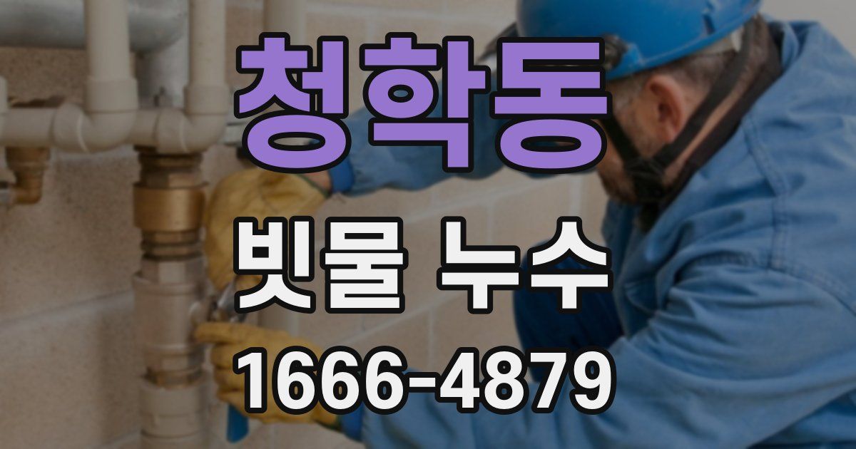 청학동 빗물 누수