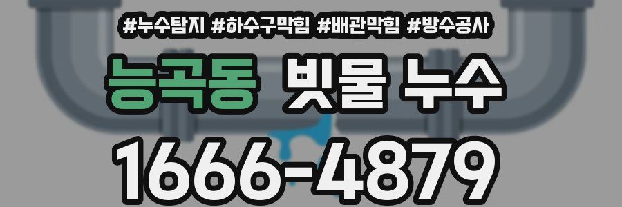능곡동 빗물 누수
