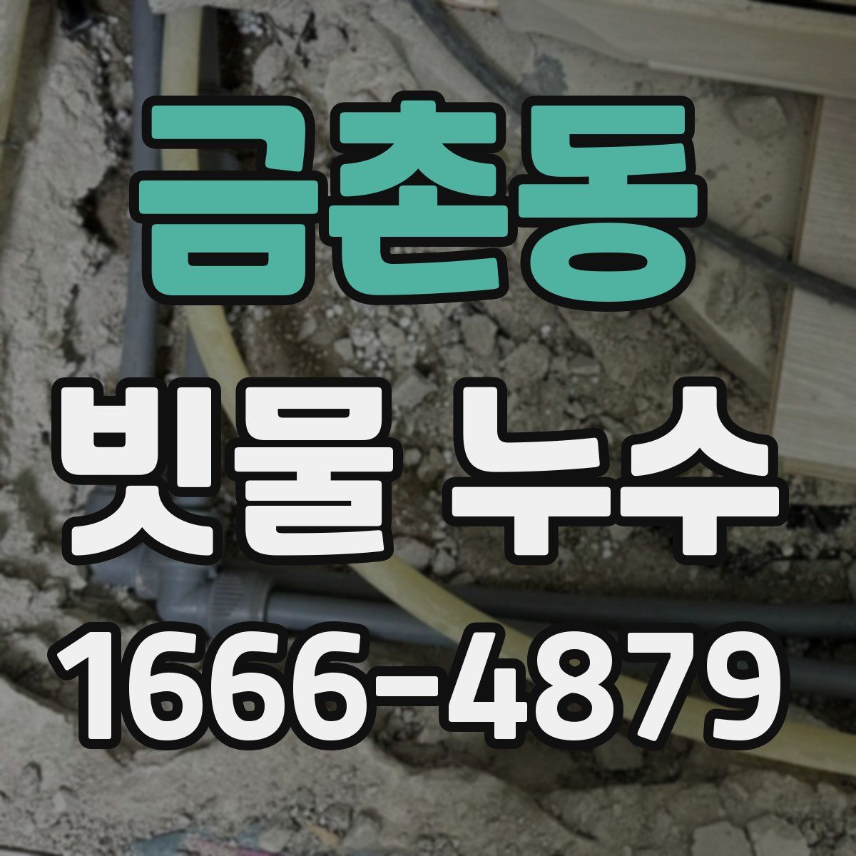 금촌동 빗물 누수