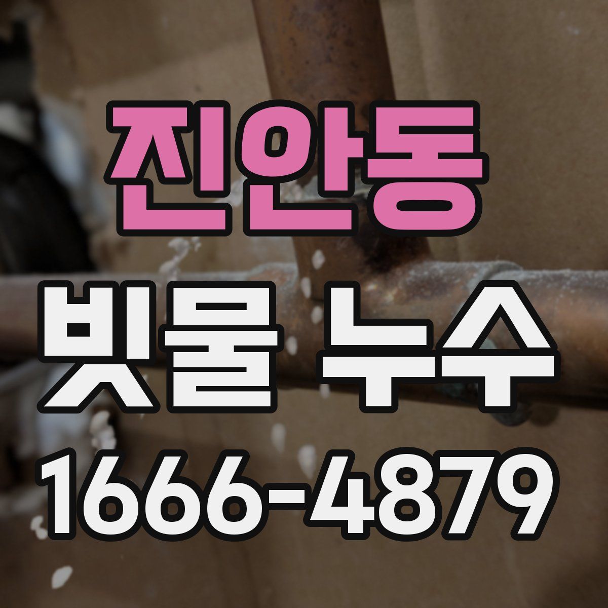 진안동 빗물 누수