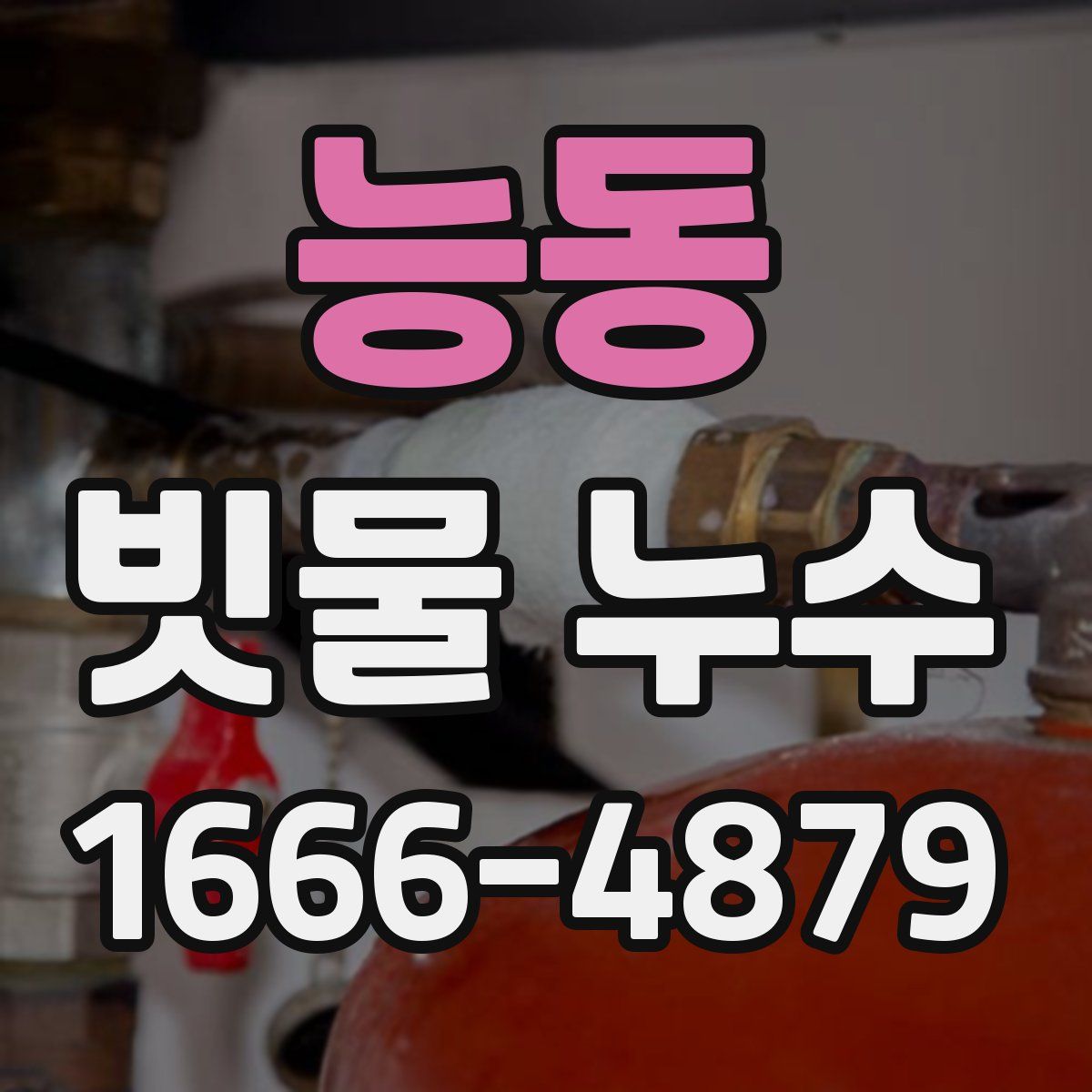 능동 빗물 누수