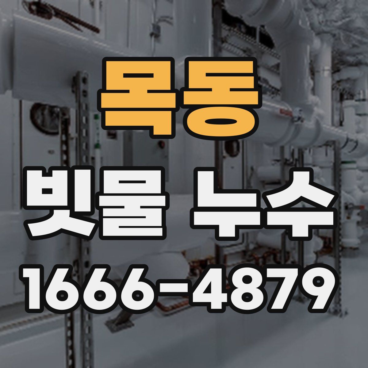 목동 빗물 누수
