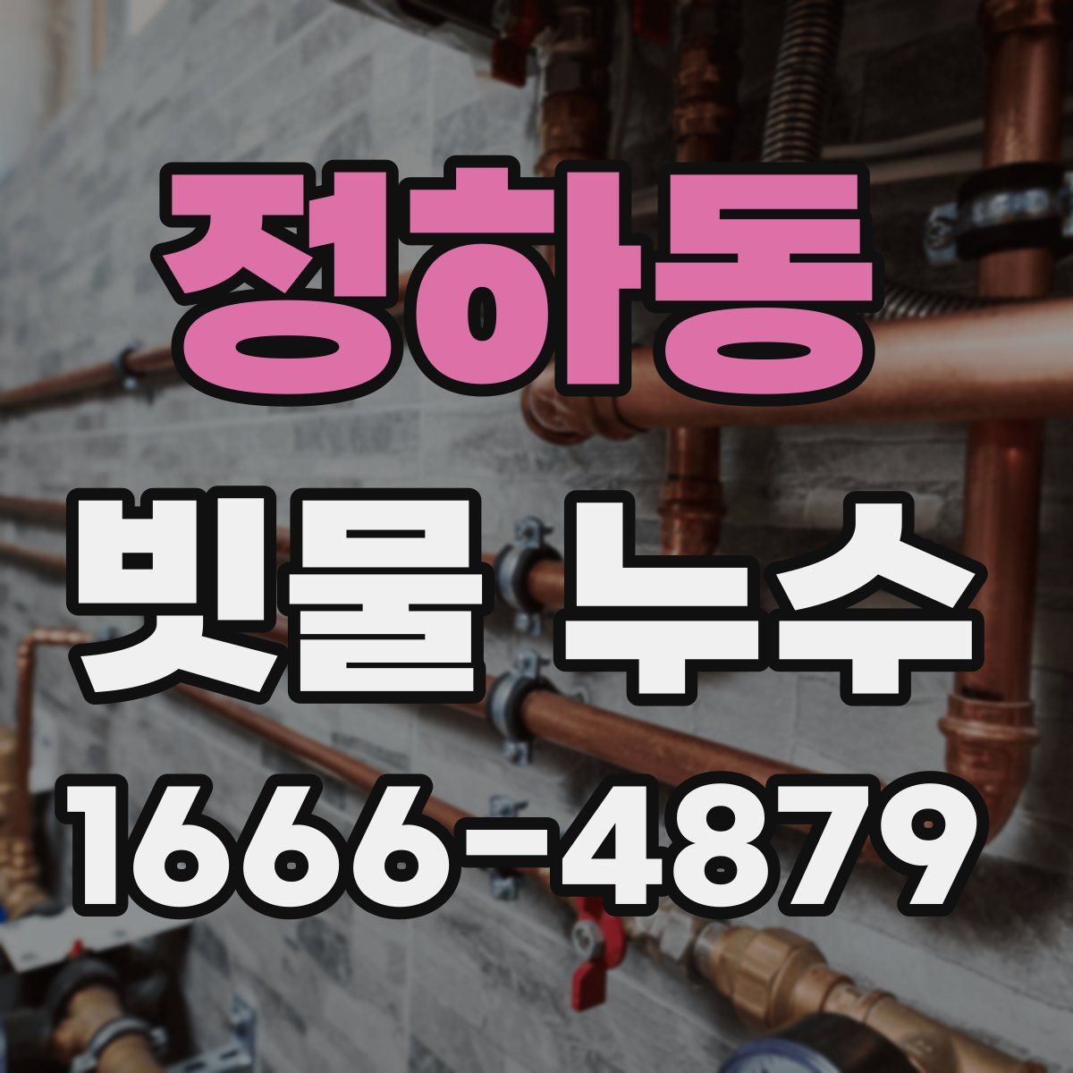 정하동 빗물 누수