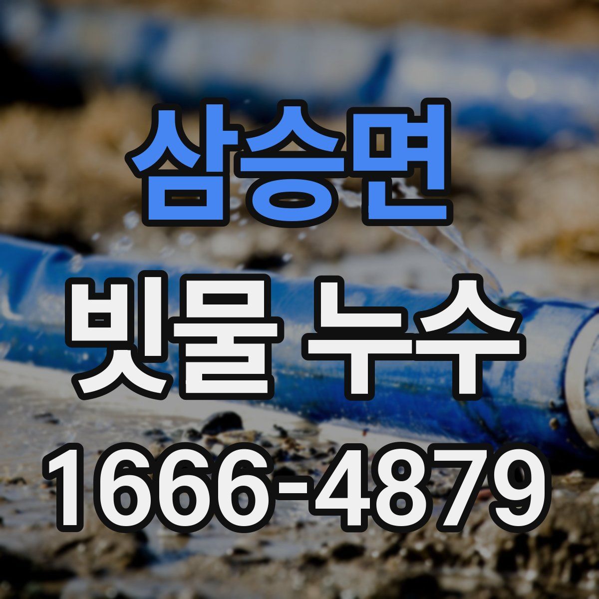 삼승면 빗물 누수