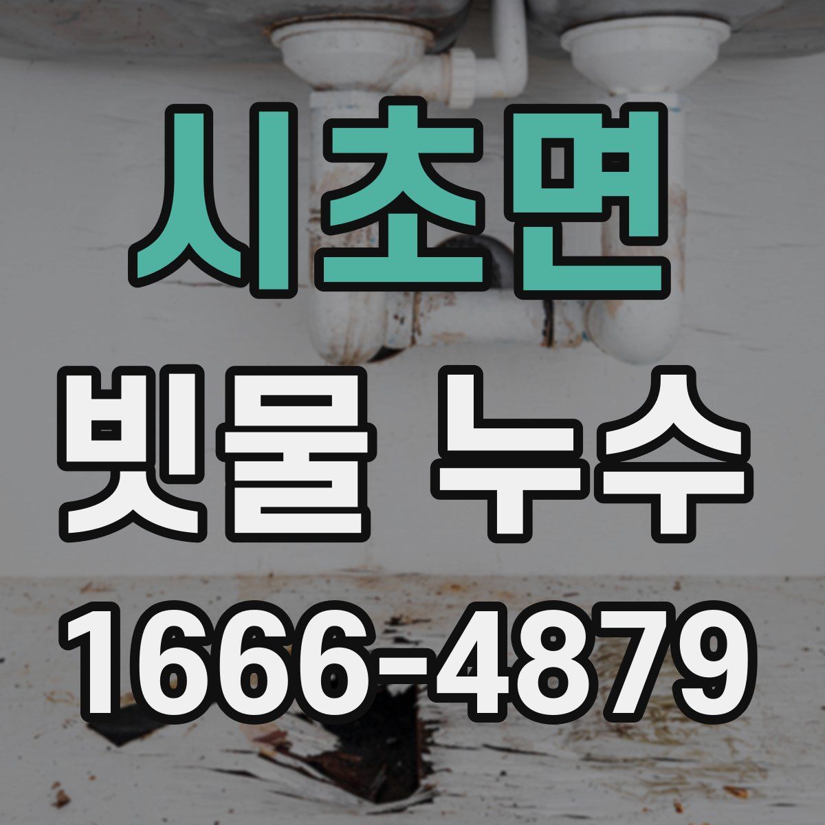 시초면 빗물 누수