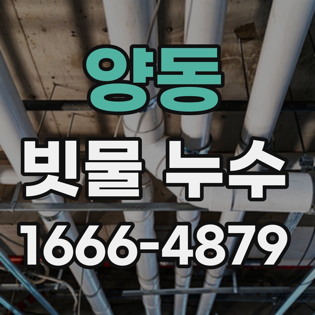 양동 빗물 누수