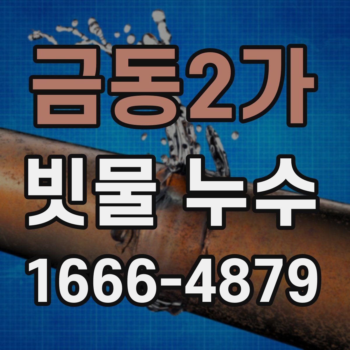 금동2가 빗물 누수