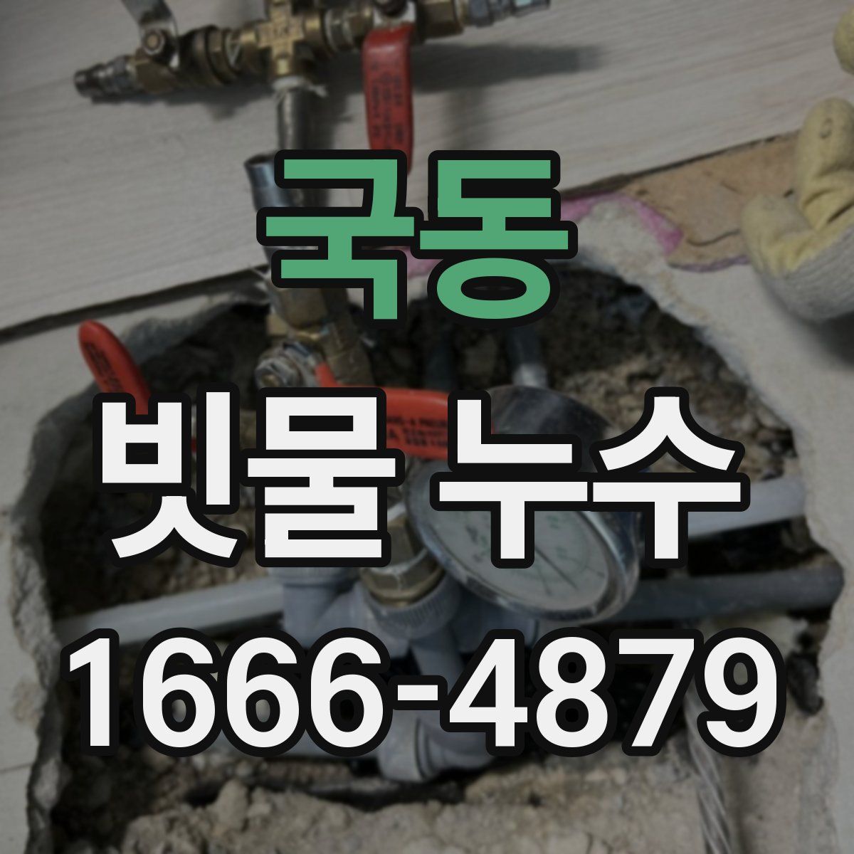 국동 빗물 누수