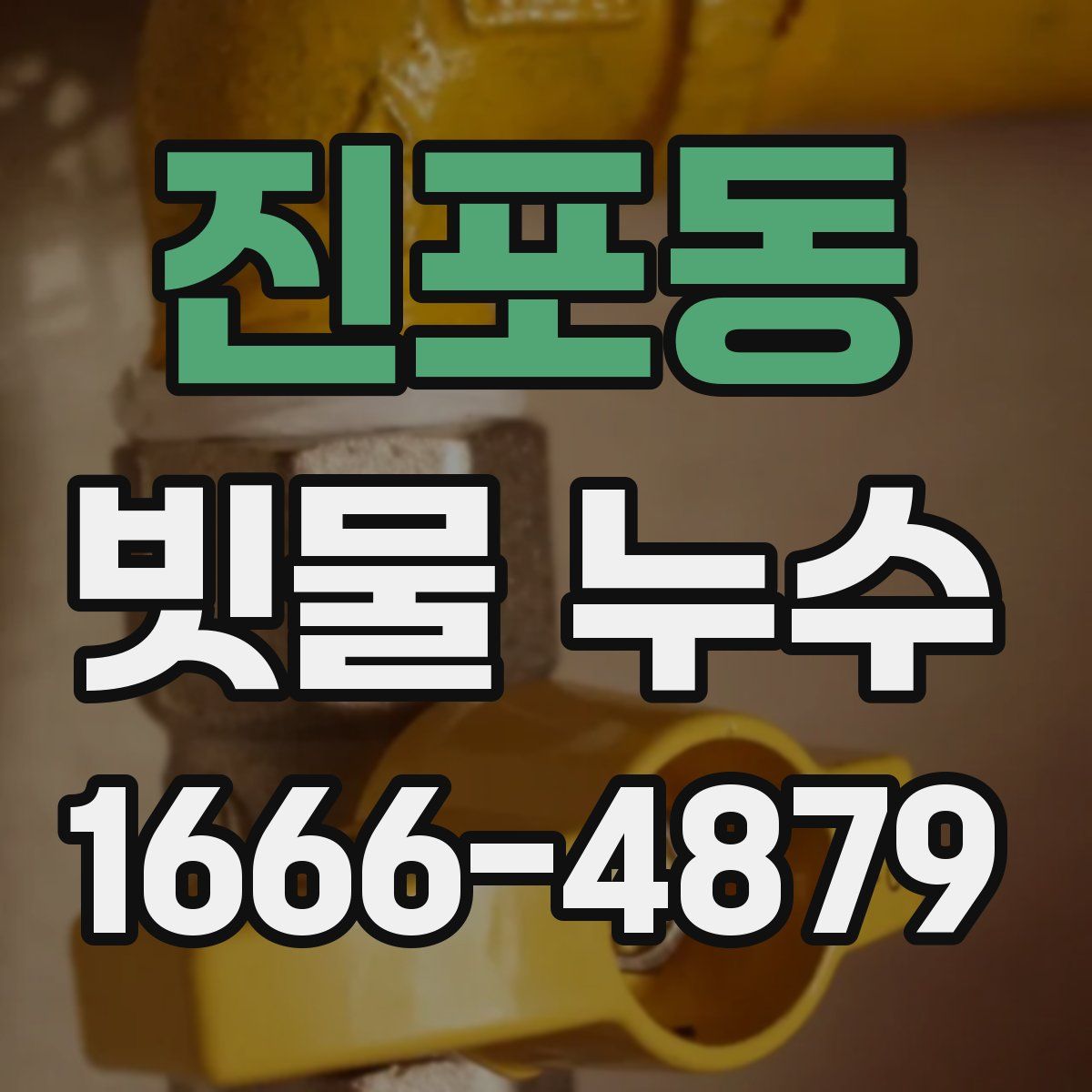 진포동 빗물 누수