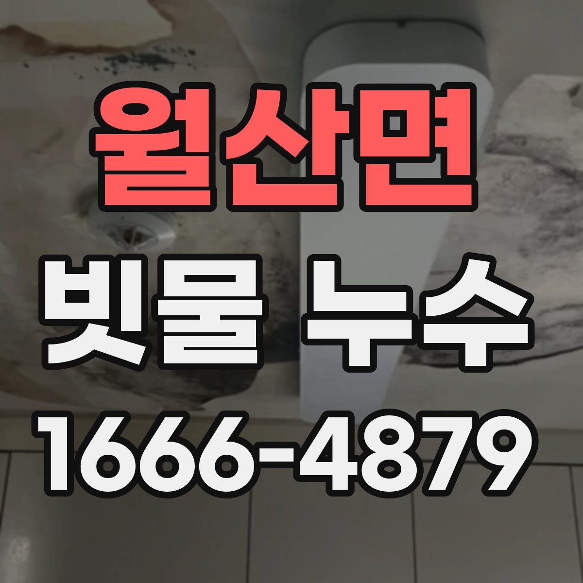 월산면 빗물 누수