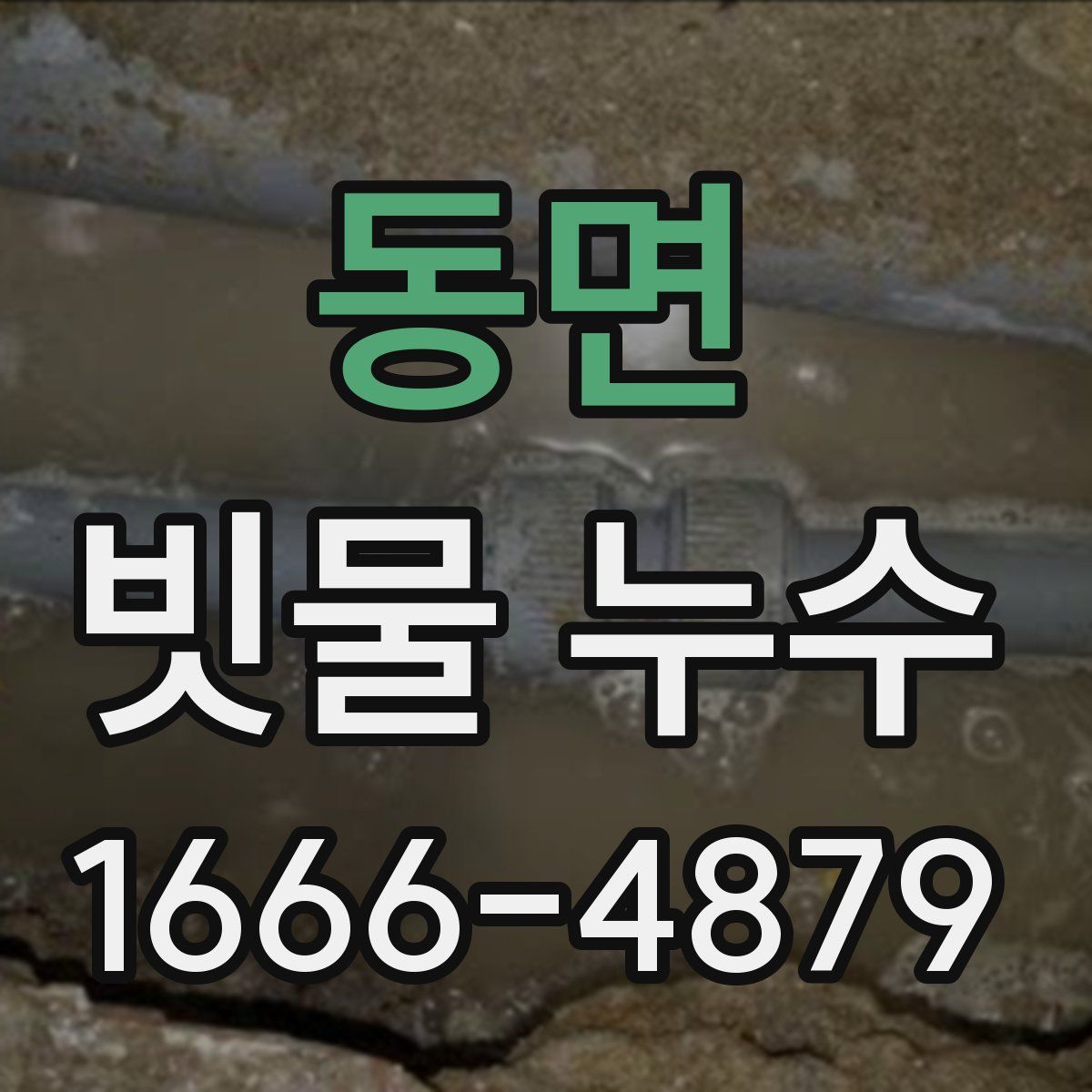 동면 빗물 누수
