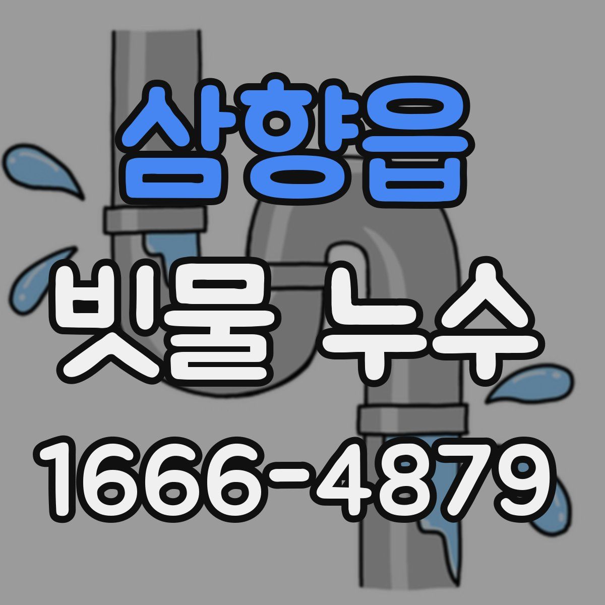 삼향읍 빗물 누수