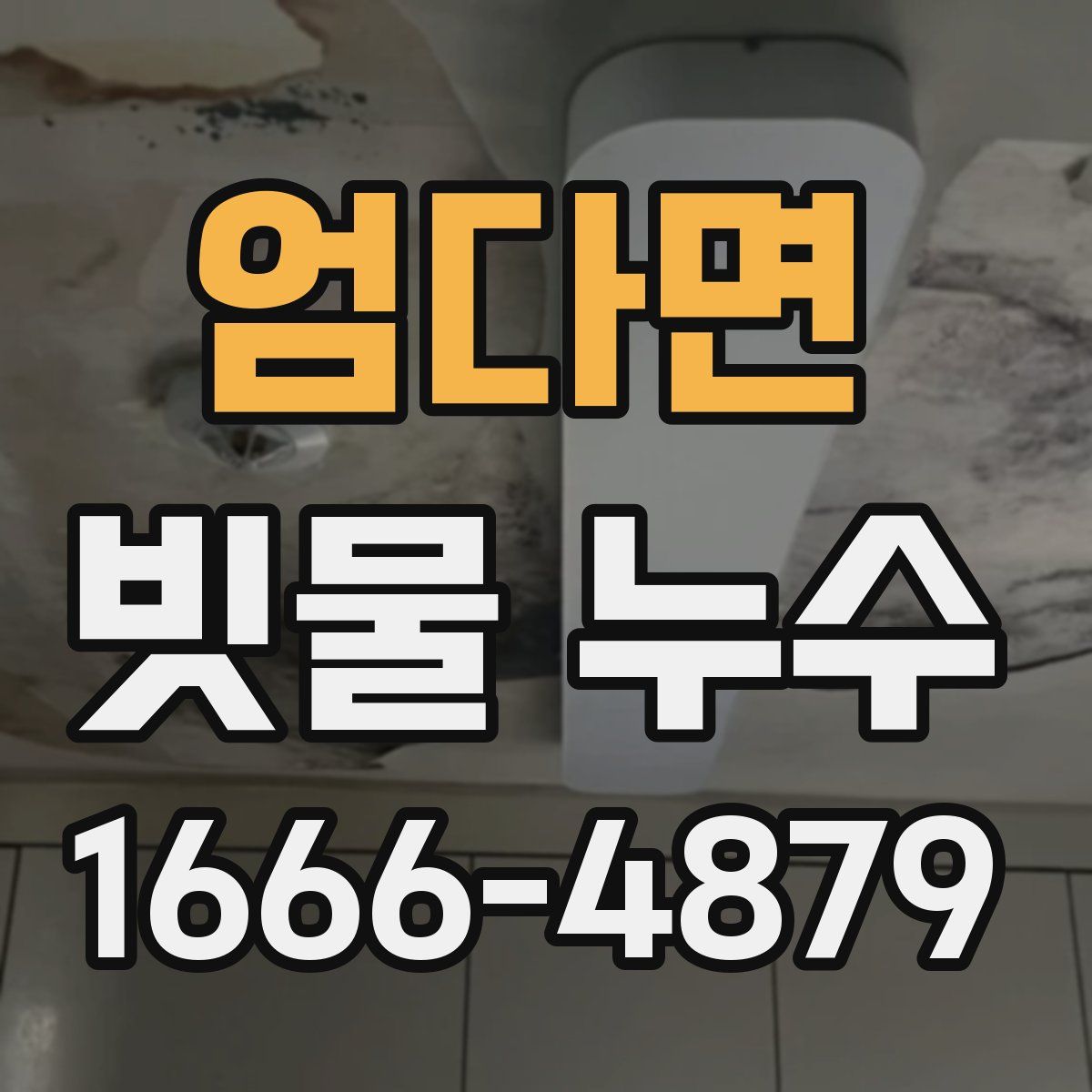 엄다면 빗물 누수