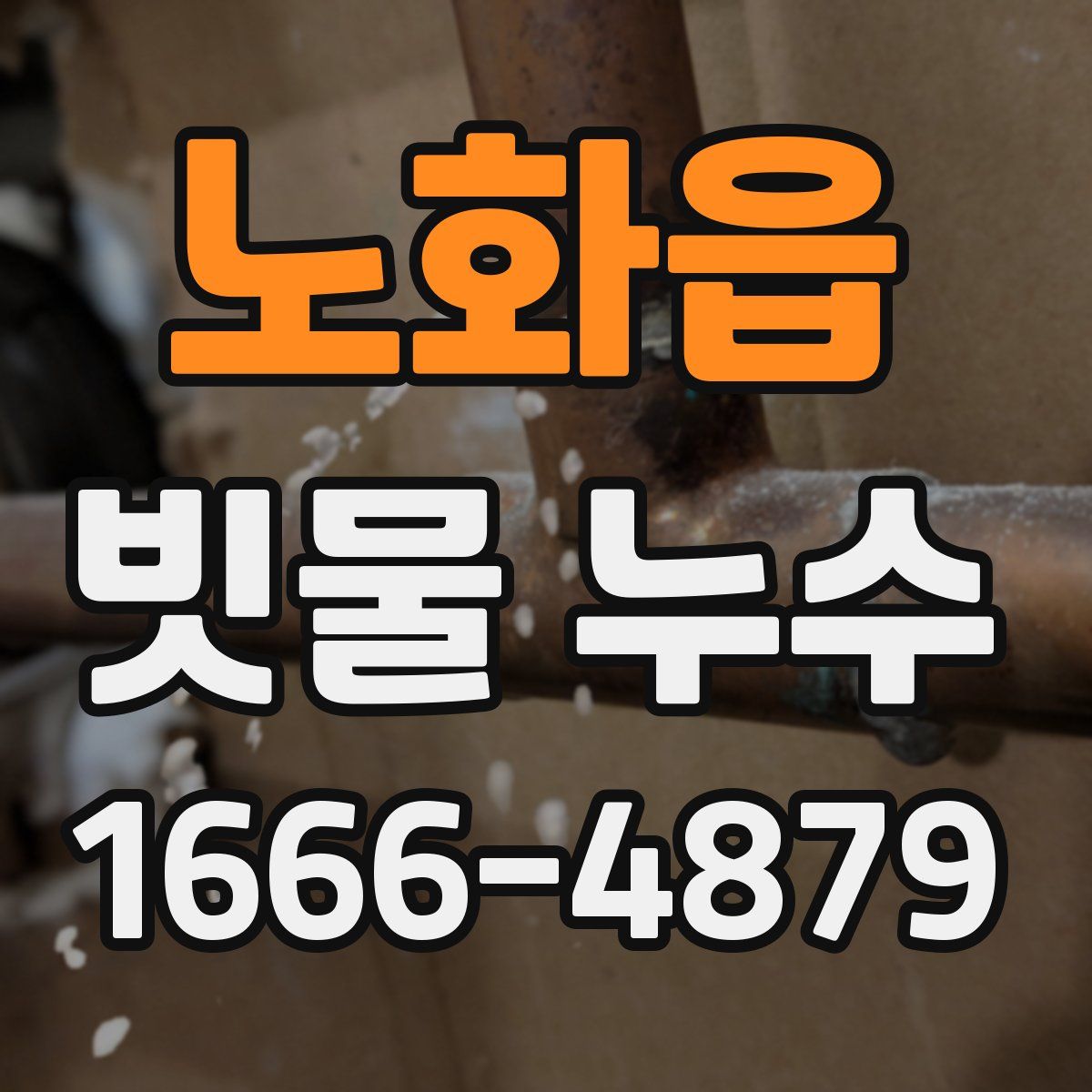 노화읍 빗물 누수