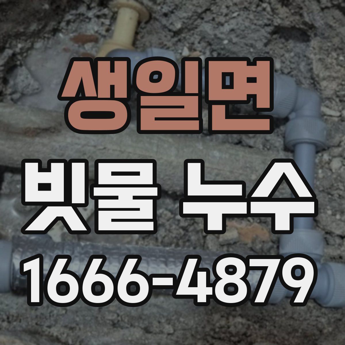 생일면 빗물 누수