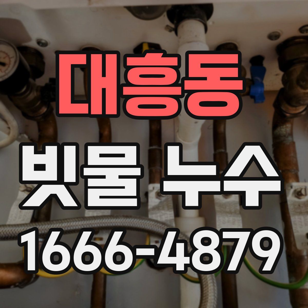 대흥동 빗물 누수