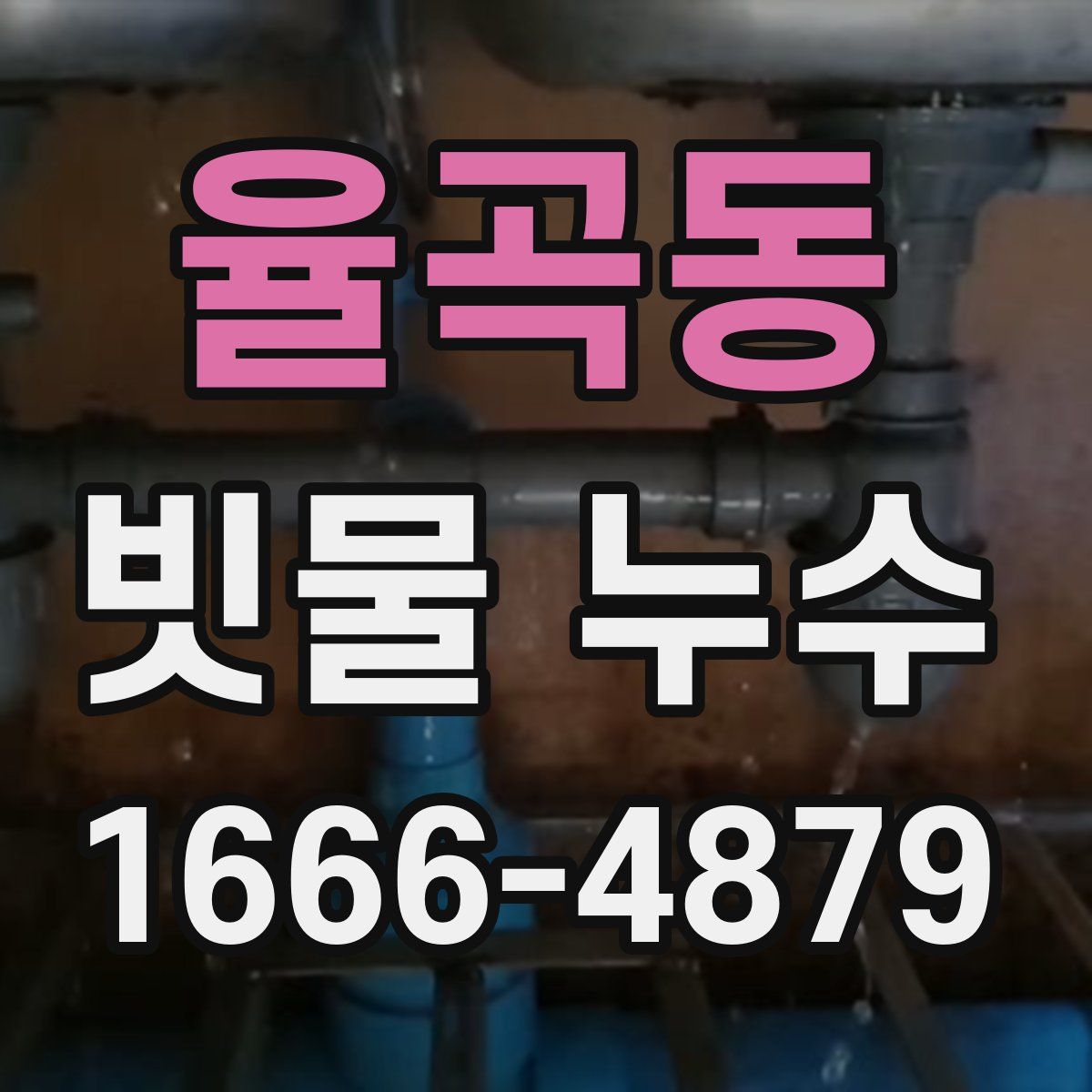 율곡동 빗물 누수