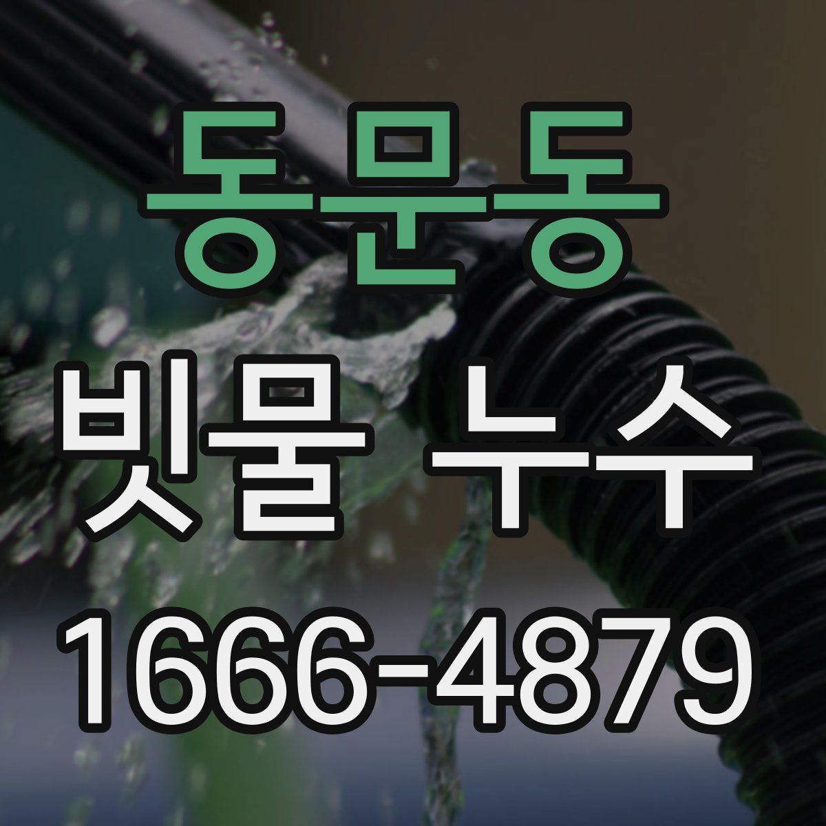 동문동 빗물 누수