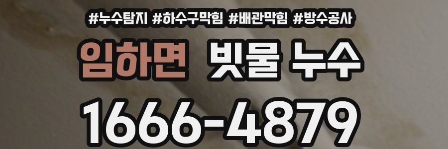 임하면 빗물 누수