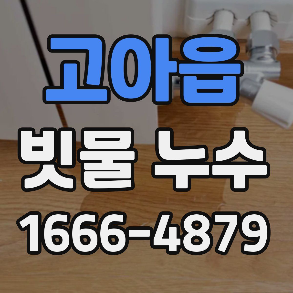 고아읍 빗물 누수