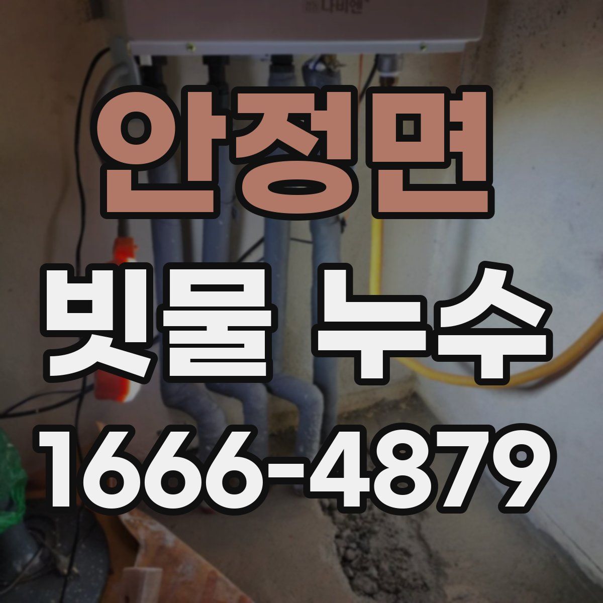 안정면 빗물 누수