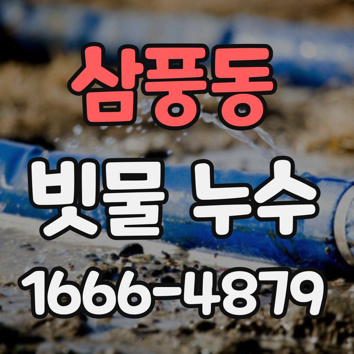 삼풍동 빗물 누수