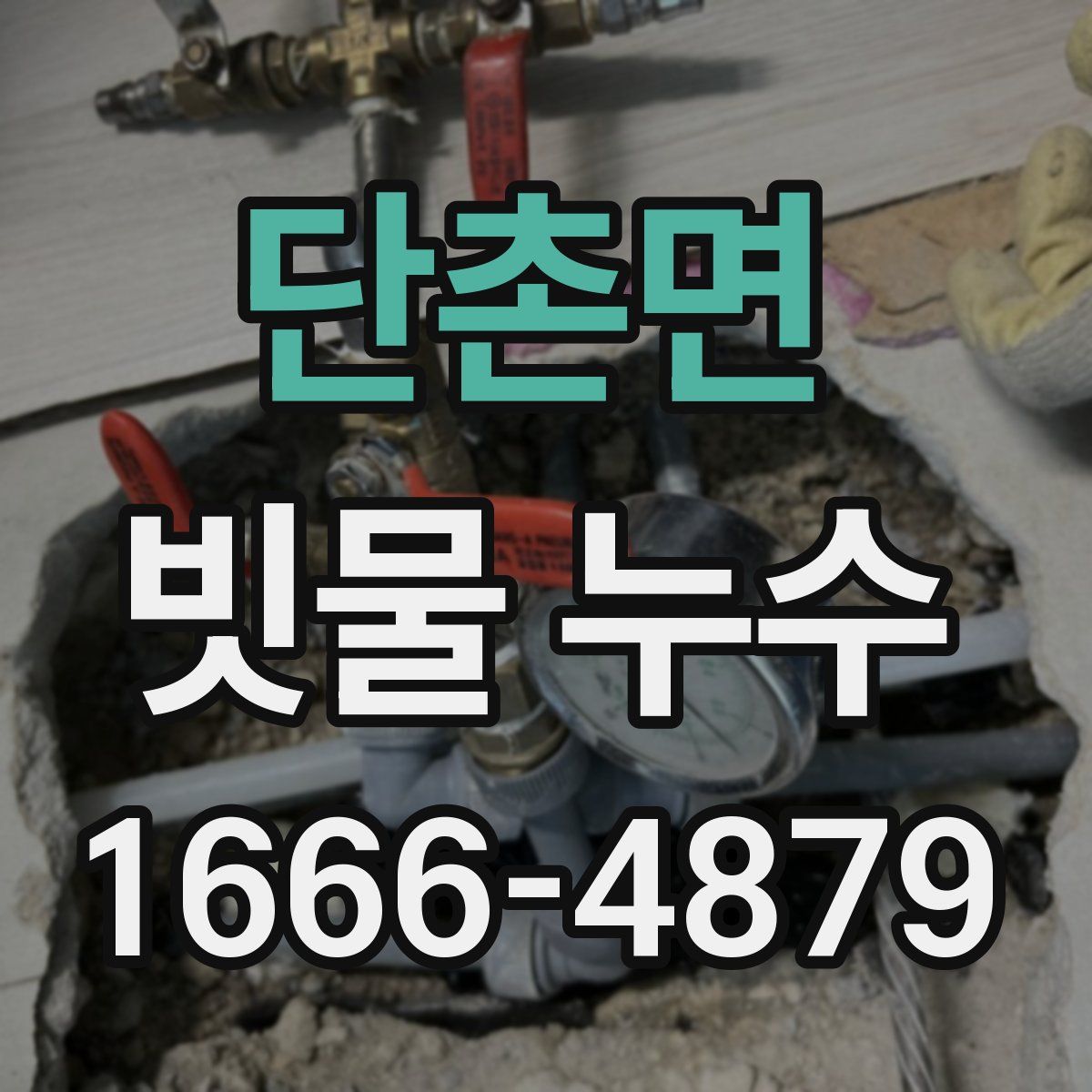 단촌면 빗물 누수