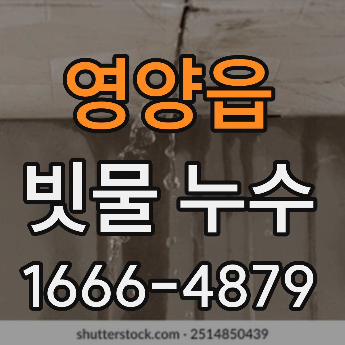 영양읍 빗물 누수