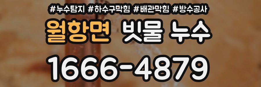 월항면 빗물 누수
