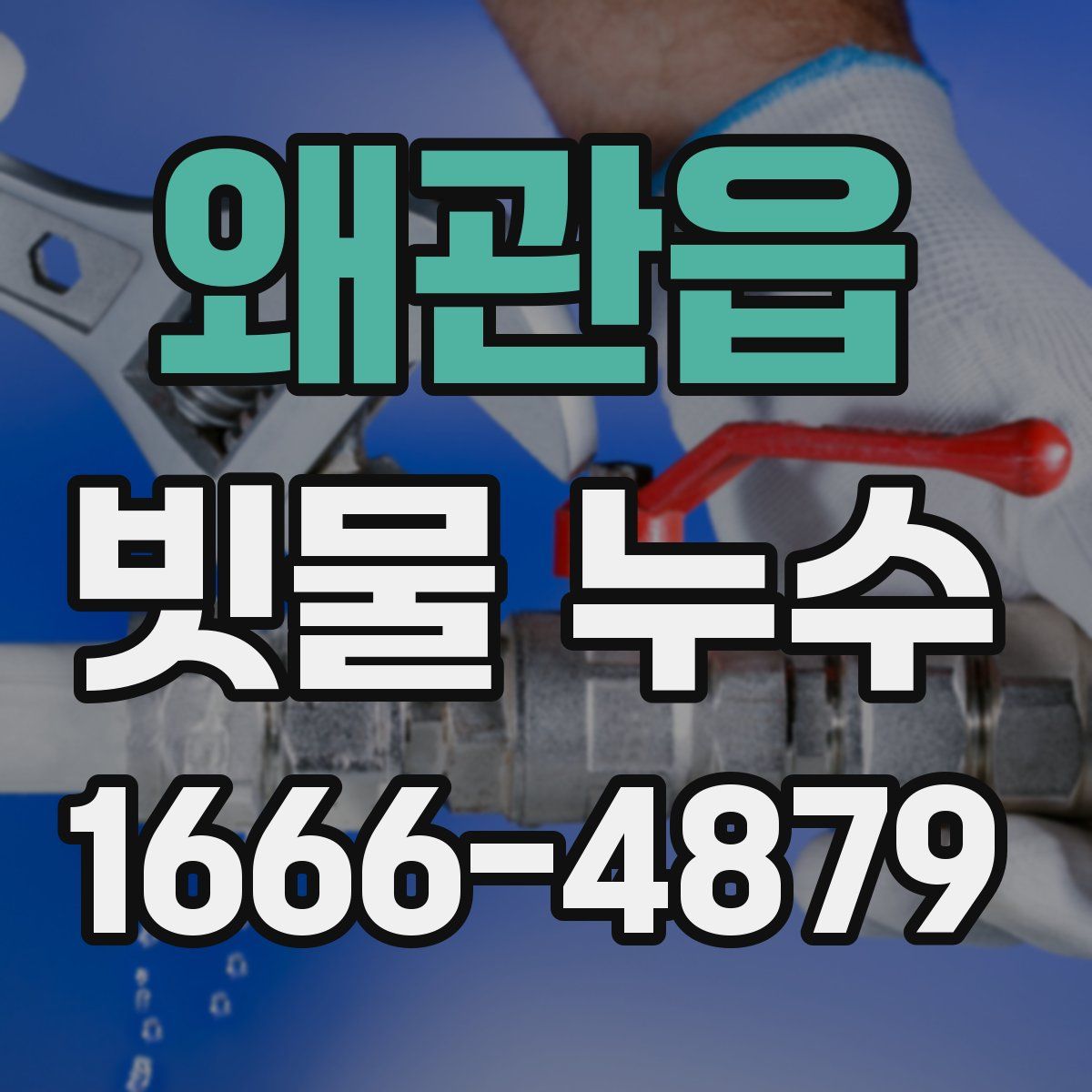 왜관읍 빗물 누수