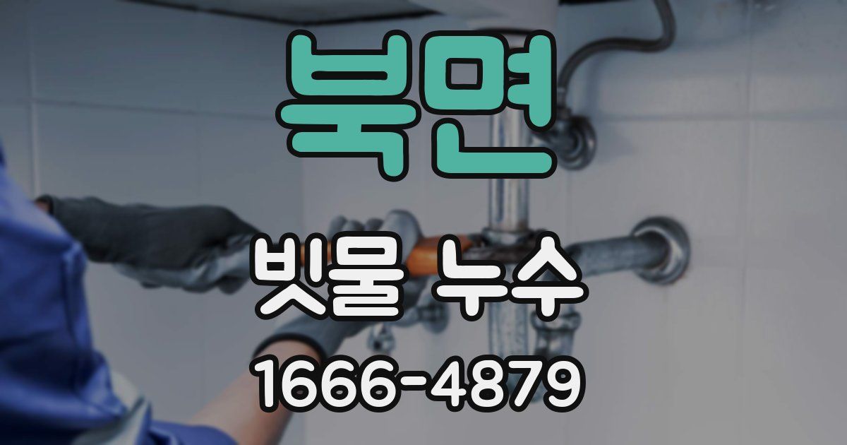 북면 빗물 누수